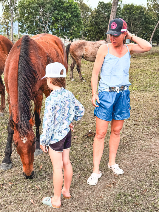 Deep Sea Blue Tusik Ruggers