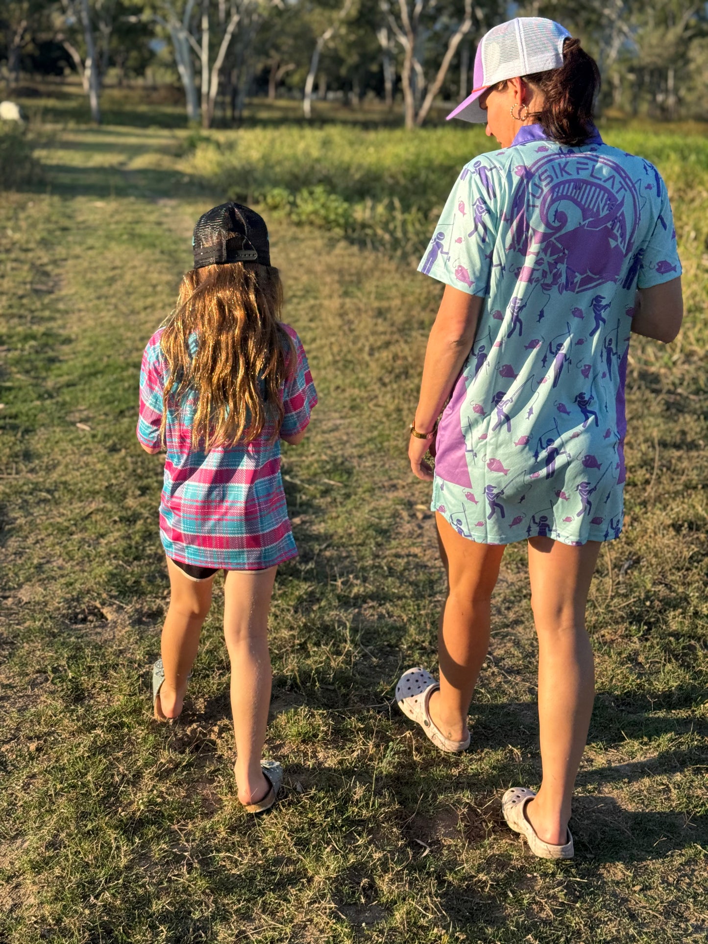 Let’s Fish Fishing Shirt Dress