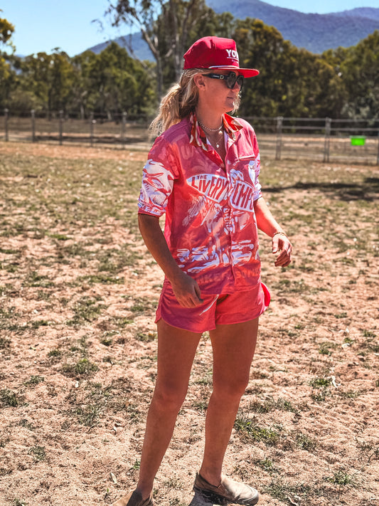 The Heart Of Tusik Every Day Enduro Button Up Fishing Shirt