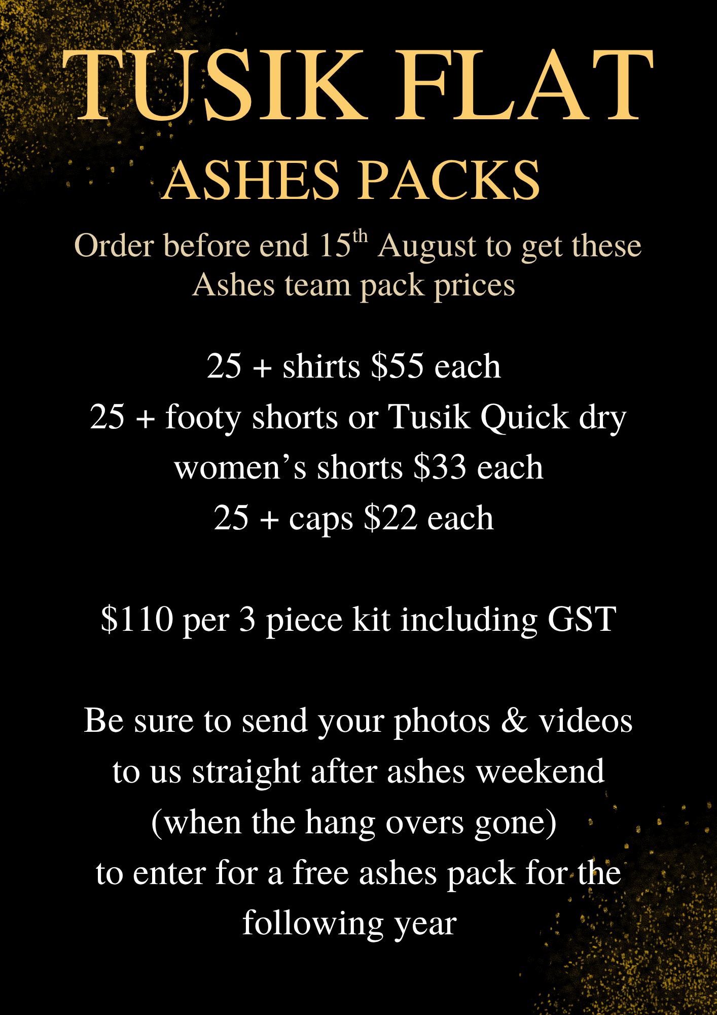 Custom Order Design Fee
