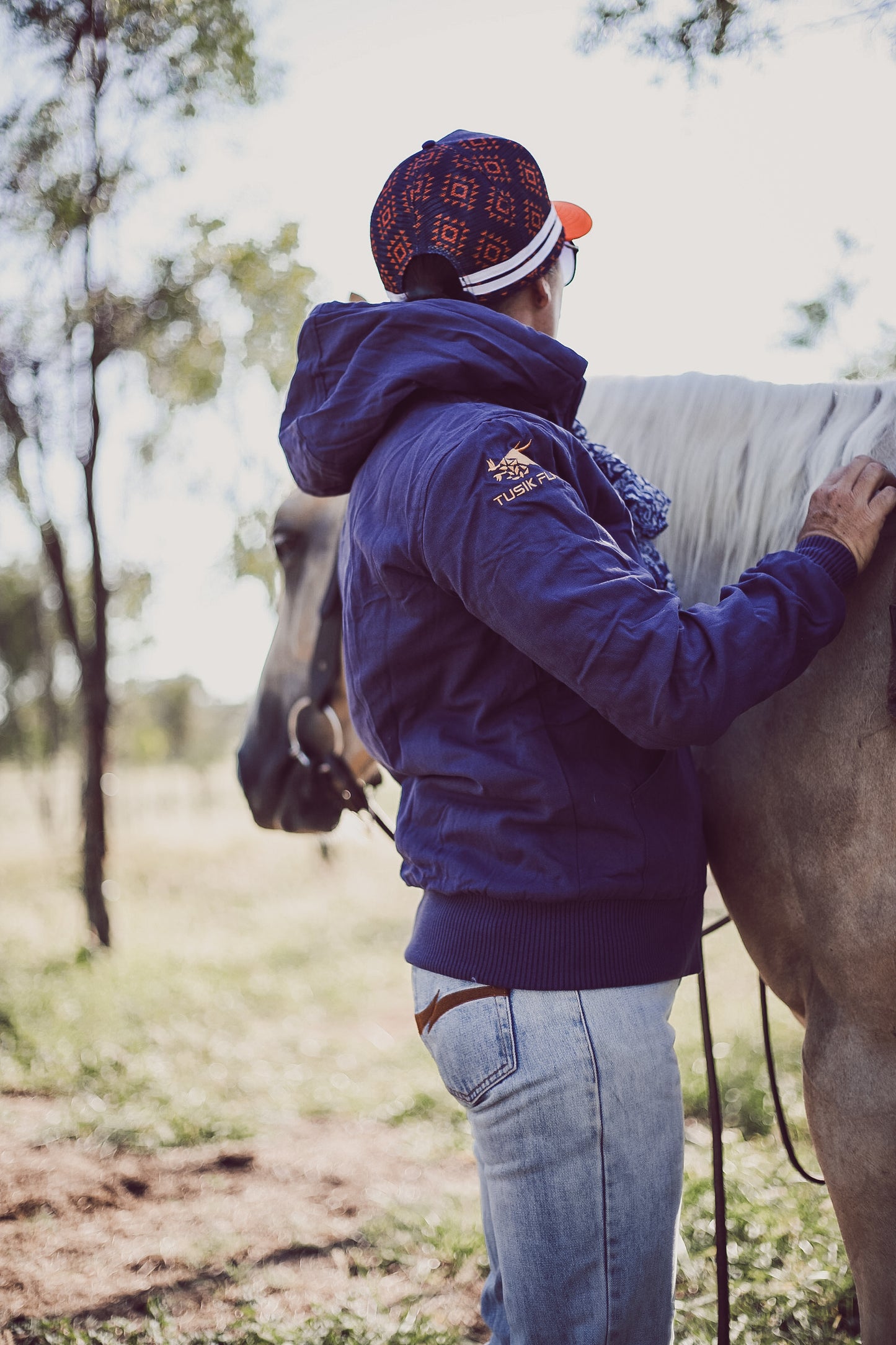 Navy Canvas Jacket