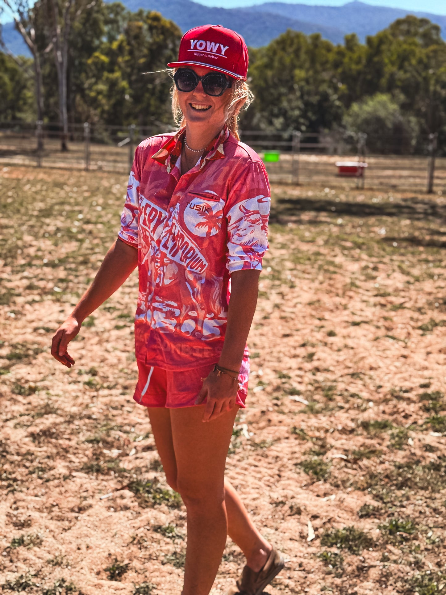 The Heart Of Tusik Every Day Enduro Button Up Fishing Shirt