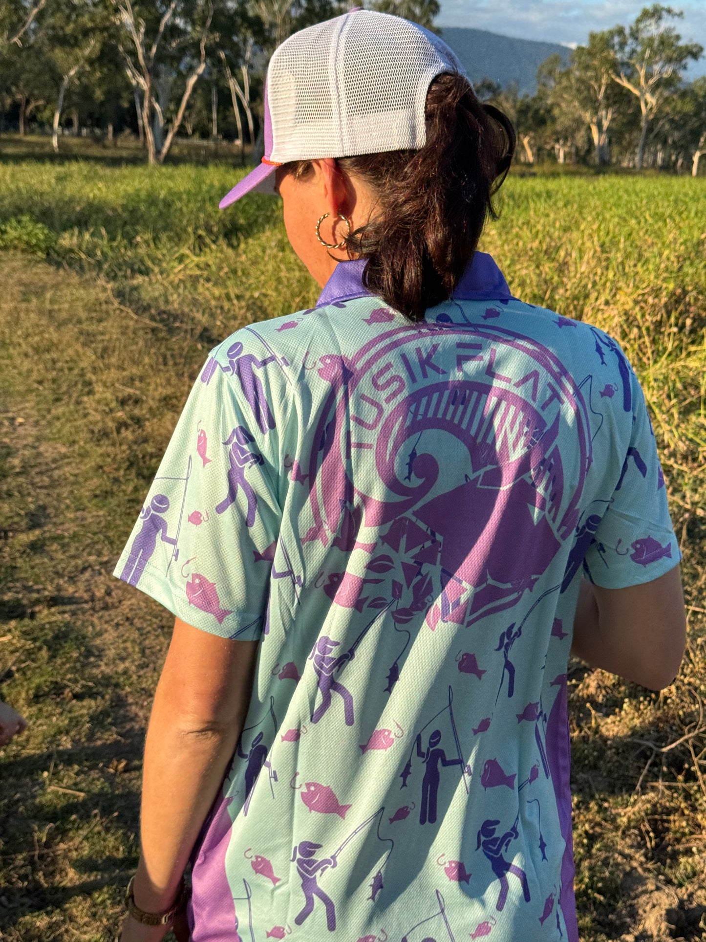 Let’s Fish Fishing Shirt Dress