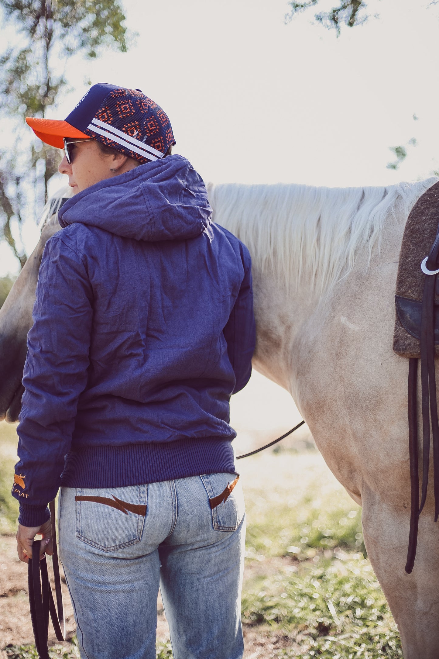 Navy Canvas Jacket