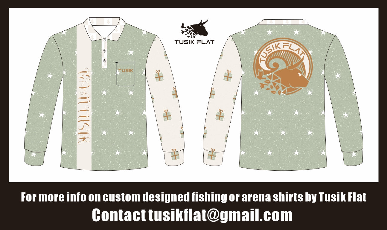 Sage Stars Christmas Preorder Fishing Shirt Tusik It’s Tradition