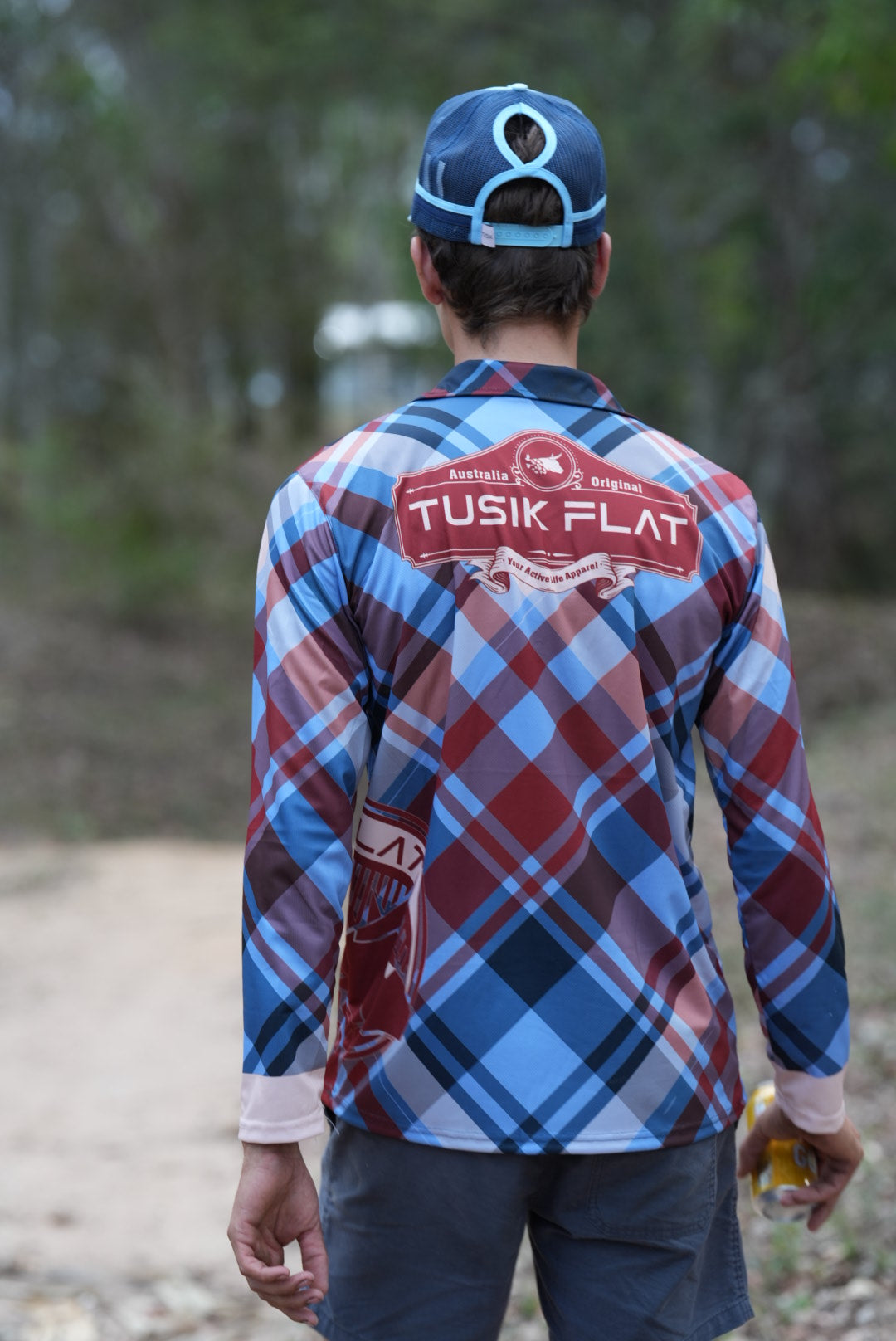 Maroon Check Fishing Shirt