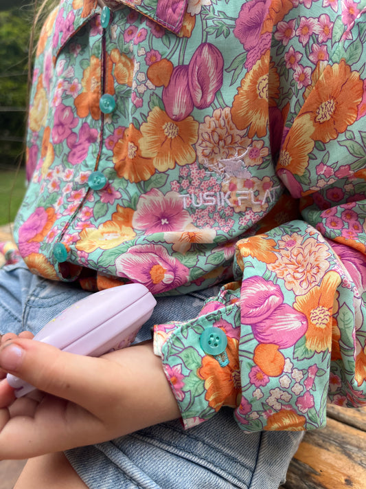 Girls Mystery Button Up Pack Kids Sizes