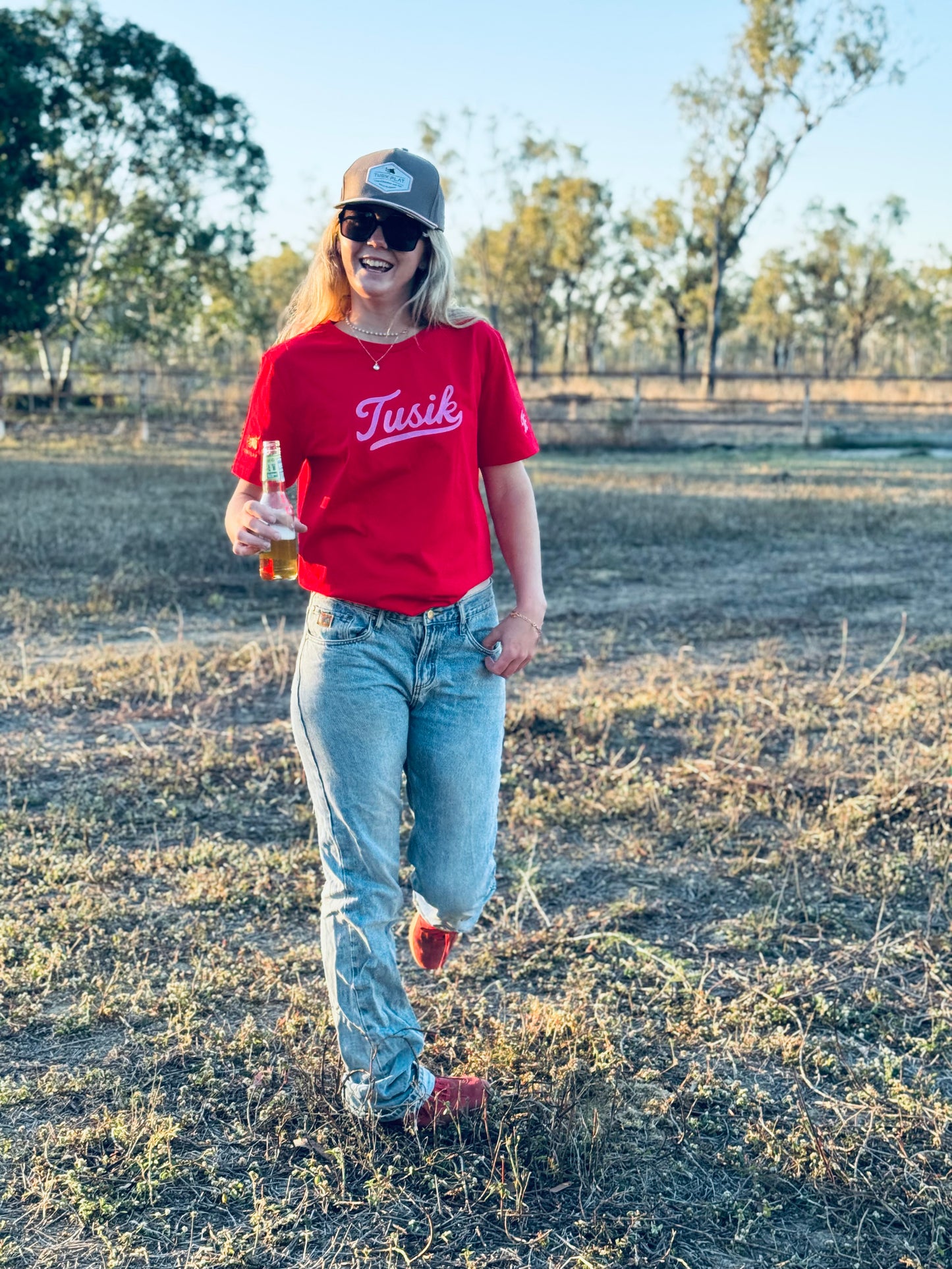Candy Embroidered Tee