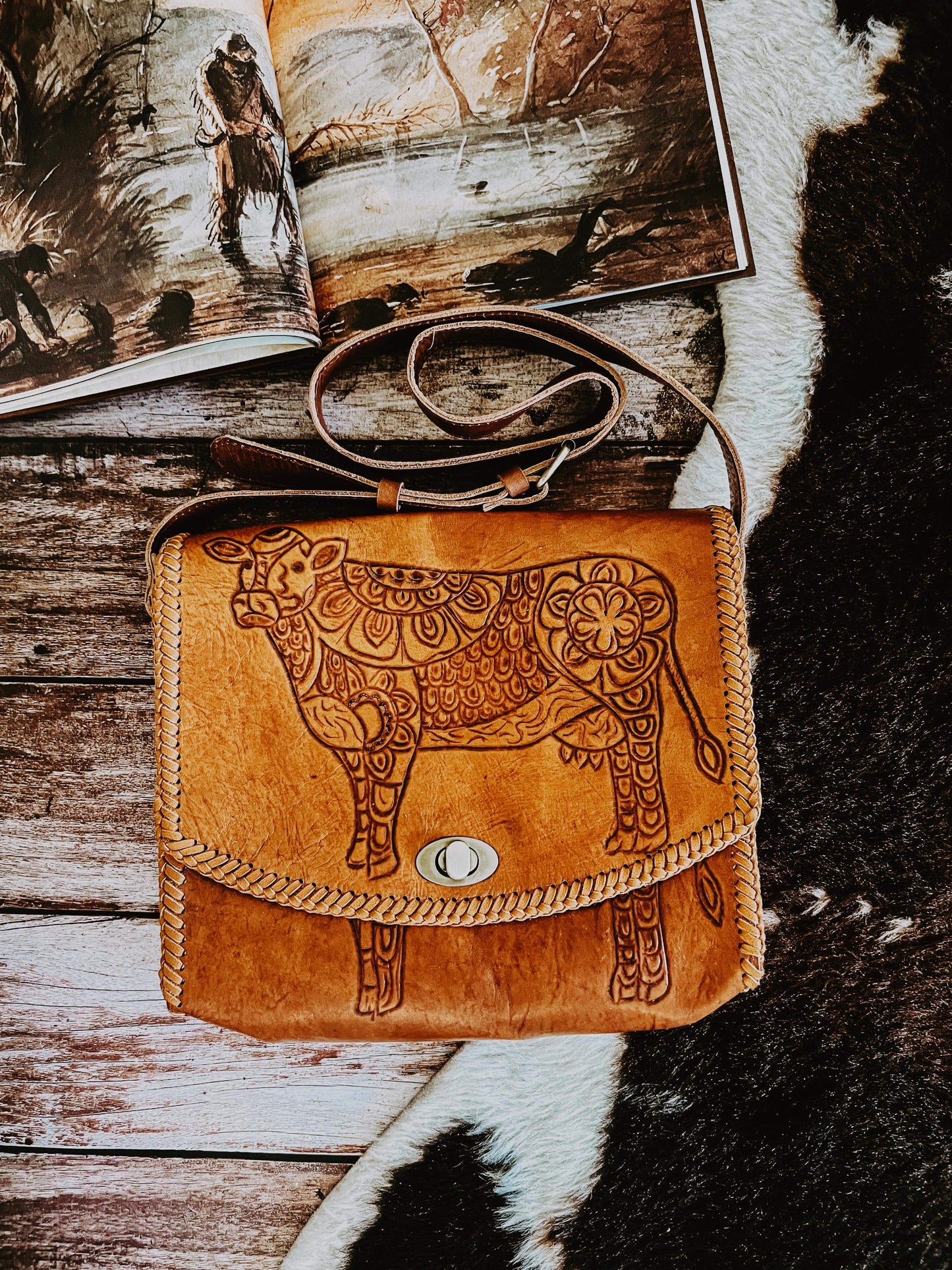 Leather nappy Bags or Hand Bags