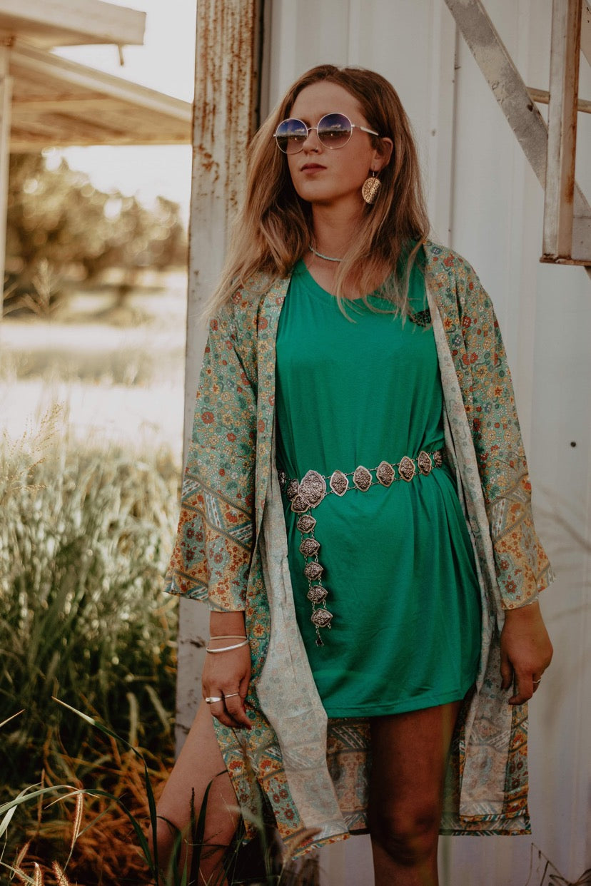 Tusik Tee - Teal