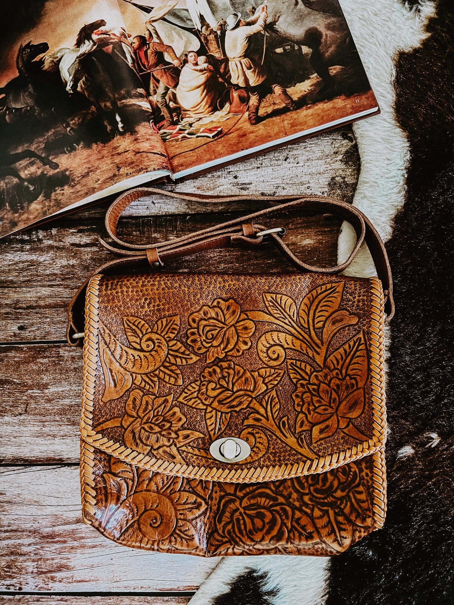 Leather nappy Bags or Hand Bags