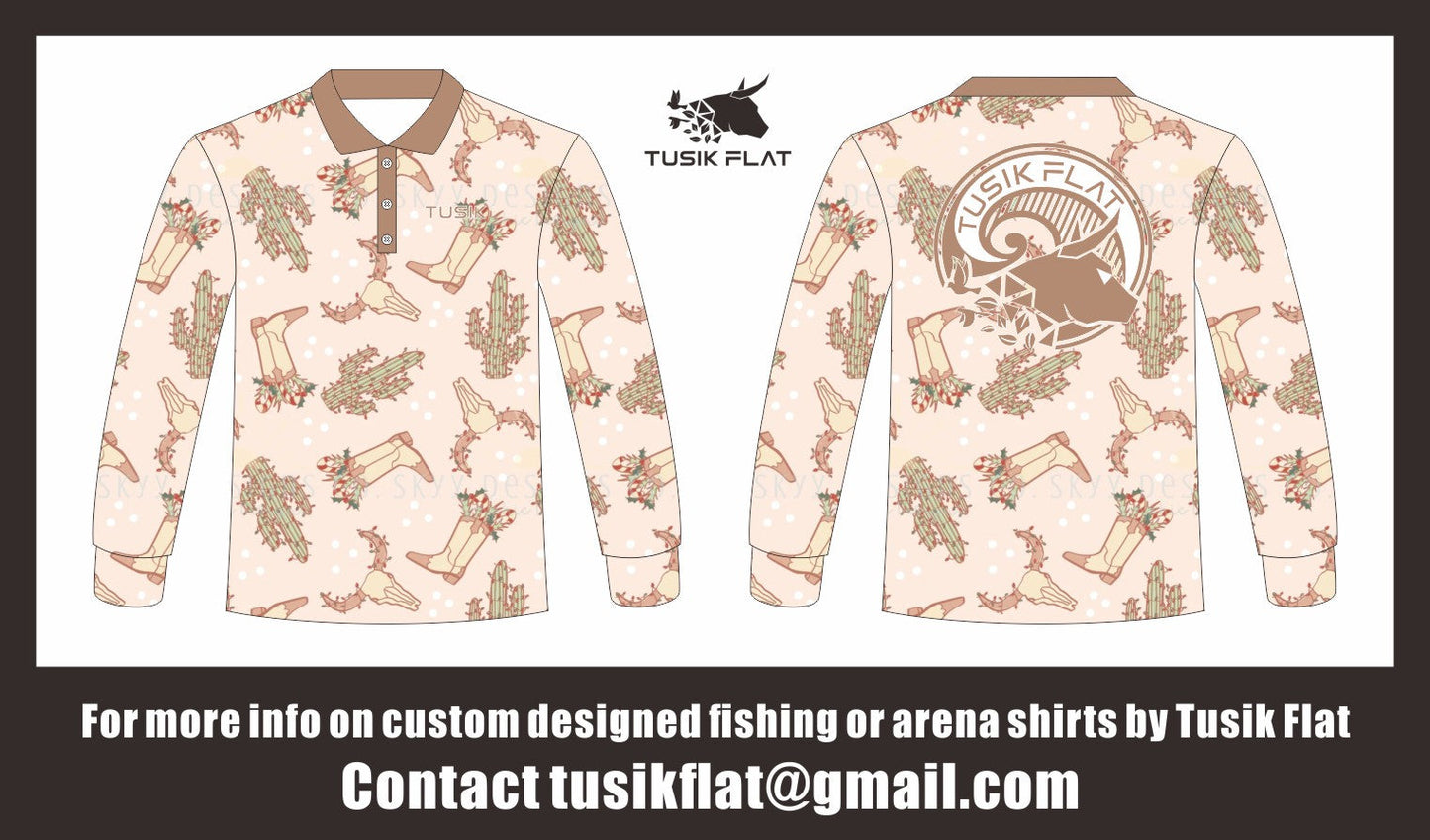 Xmas Candy Boots Long Sleeve