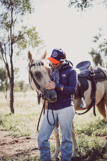 Navy Canvas Jacket