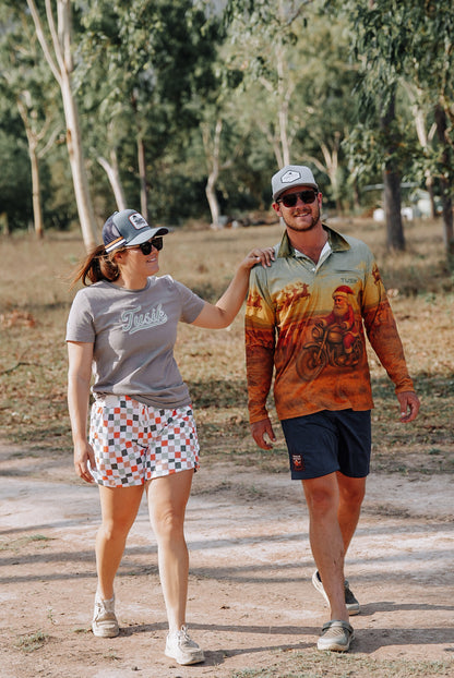 Check Multi Colour Christmas Quick Dry Tusik Rugger’s