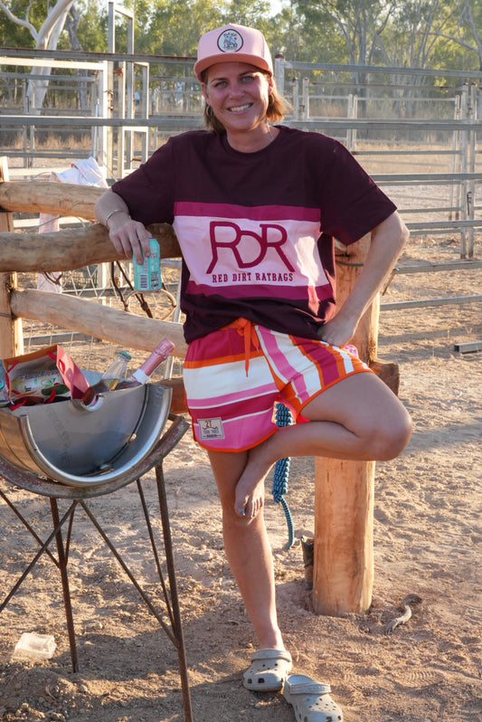PREORDER Shore Line Sunset - Striped Jersey Weave Rugby Rugger’s