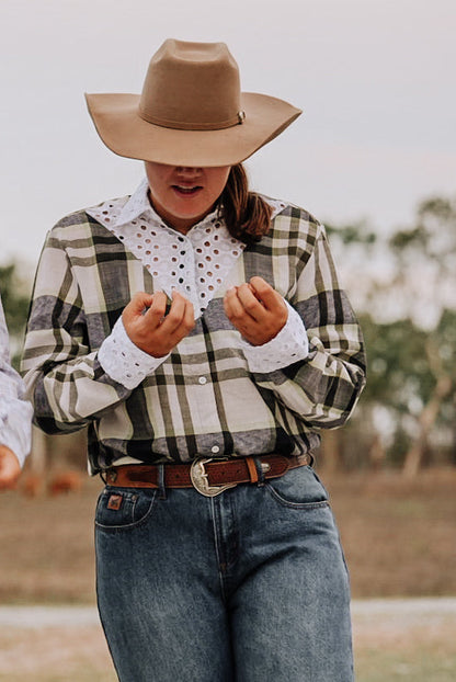 Rocky Retro Plaid Arena Shirt