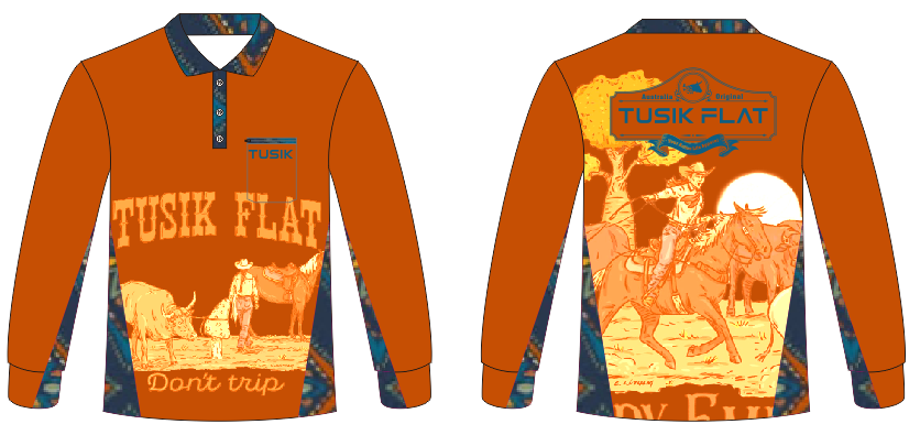 Spicy Flat Tusik Fishing Shirt PreOrder