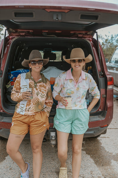 Desert Flower Fishing Shirt