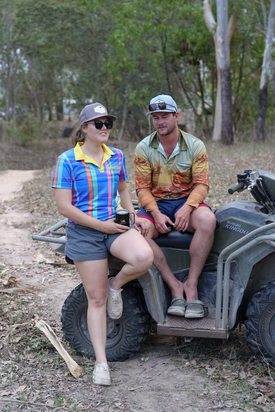 Check Blue Short Sleeve