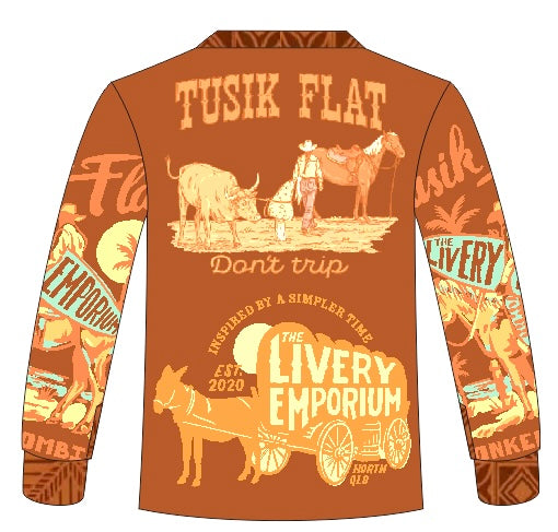 A Litte Rusty Now Tusik Fishing Shirt PreOrder