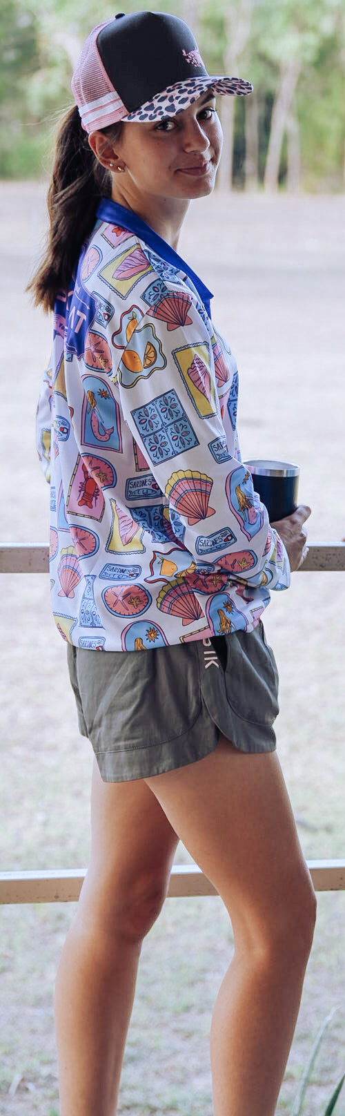 Beach Rouge Fishing Shirt