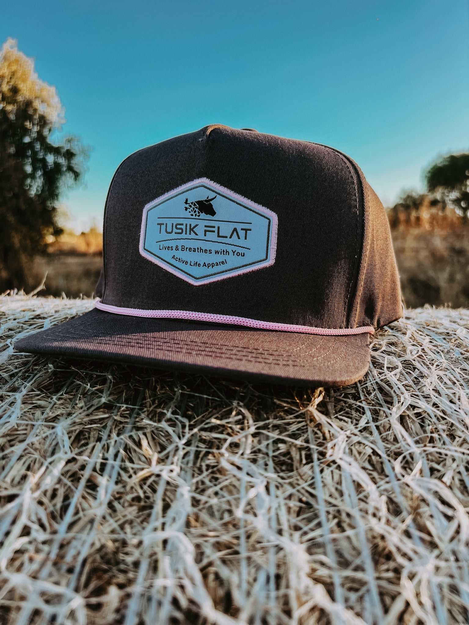 Old School Grey Flatty Cap