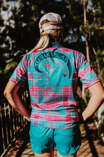 Coastal Holiday Fishing Shirt Short Sleeve