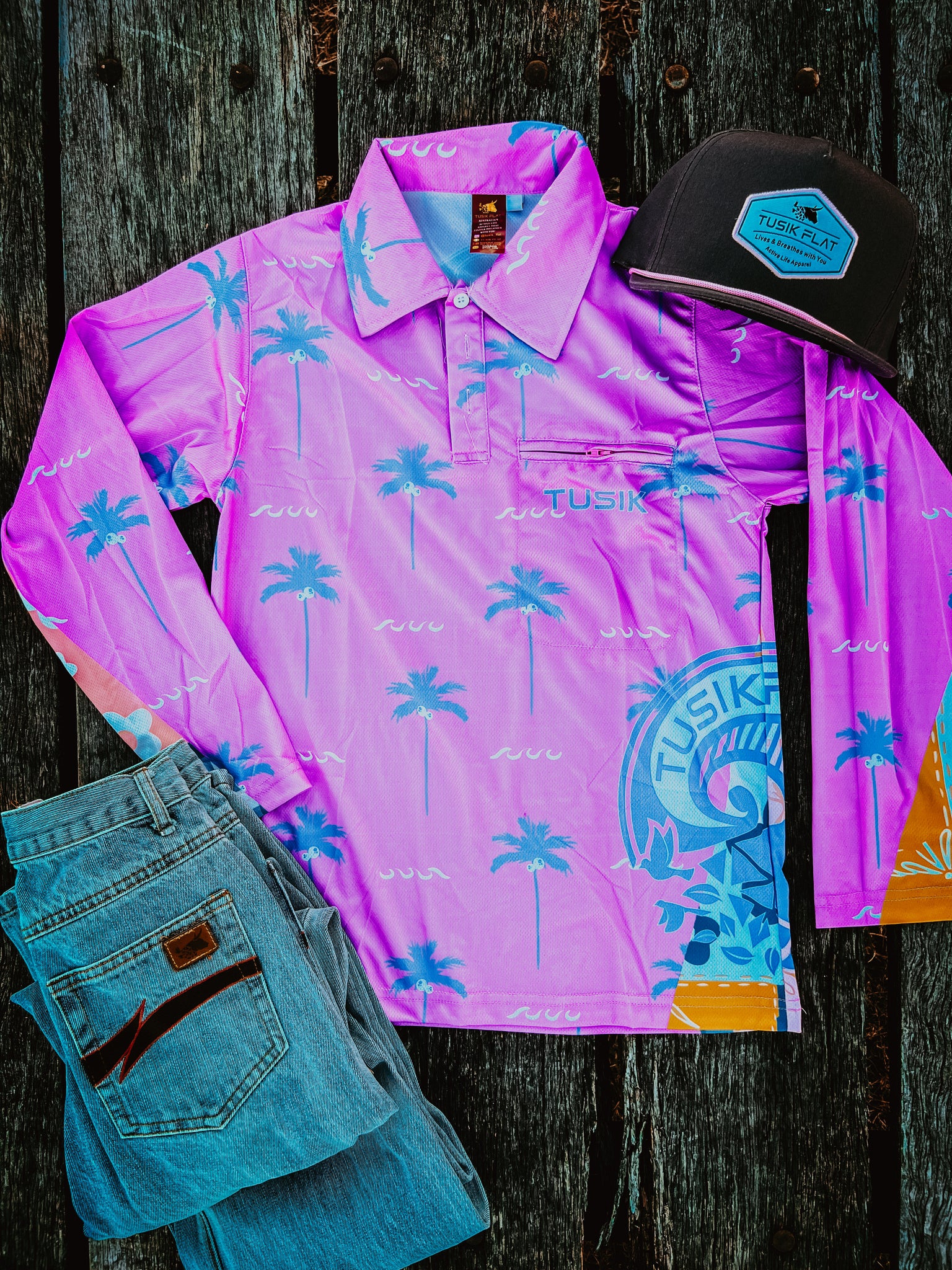 Palm Springs Fishing Shirt