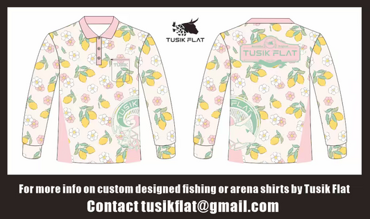 Lemon Meringue Fishing Shirt Pre Order