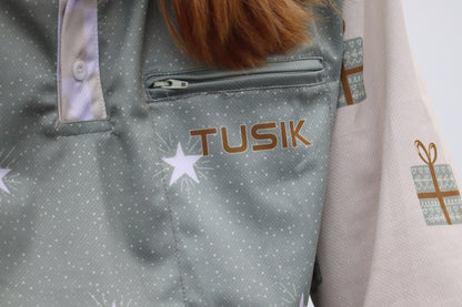 Sage Stars Christmas Shirt