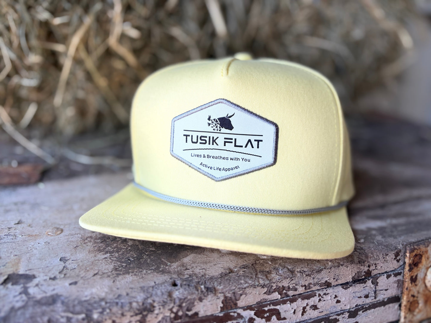 Medoe Yello Flat Brim Cap