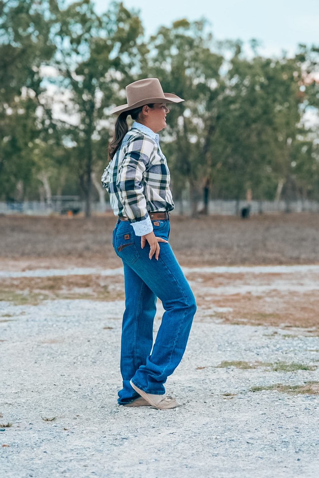 Rocky Retro Plaid Arena Shirt