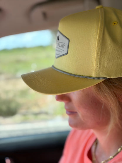 Medoe Yello Flat Brim Cap