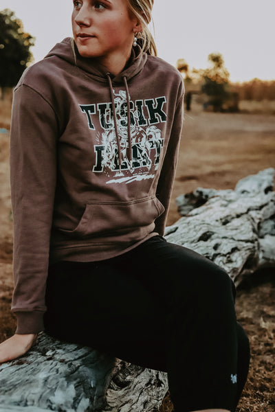 Get Broncy Hoodie - Chocolate