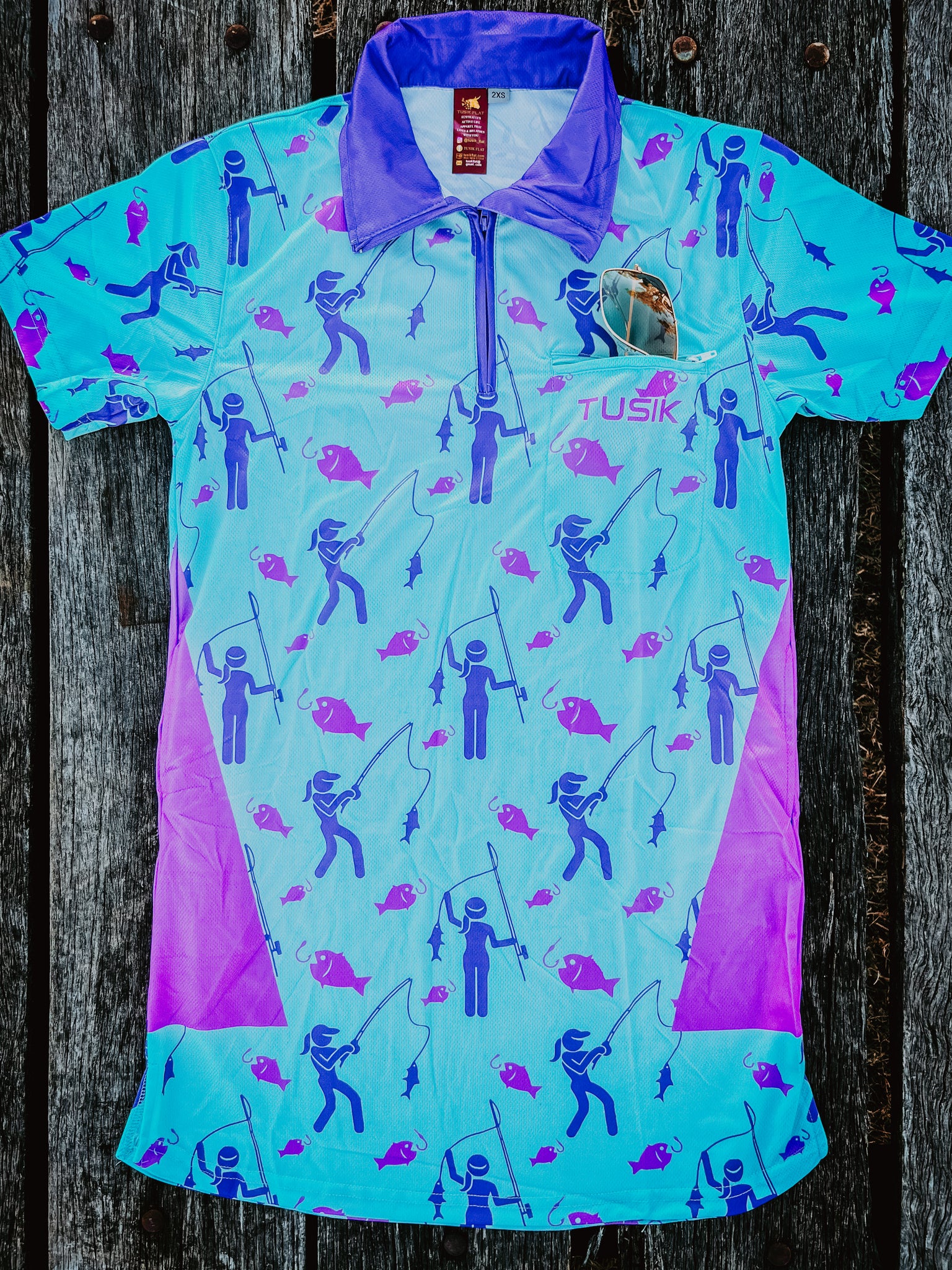 Let’s Fish Fishing Shirt Dress