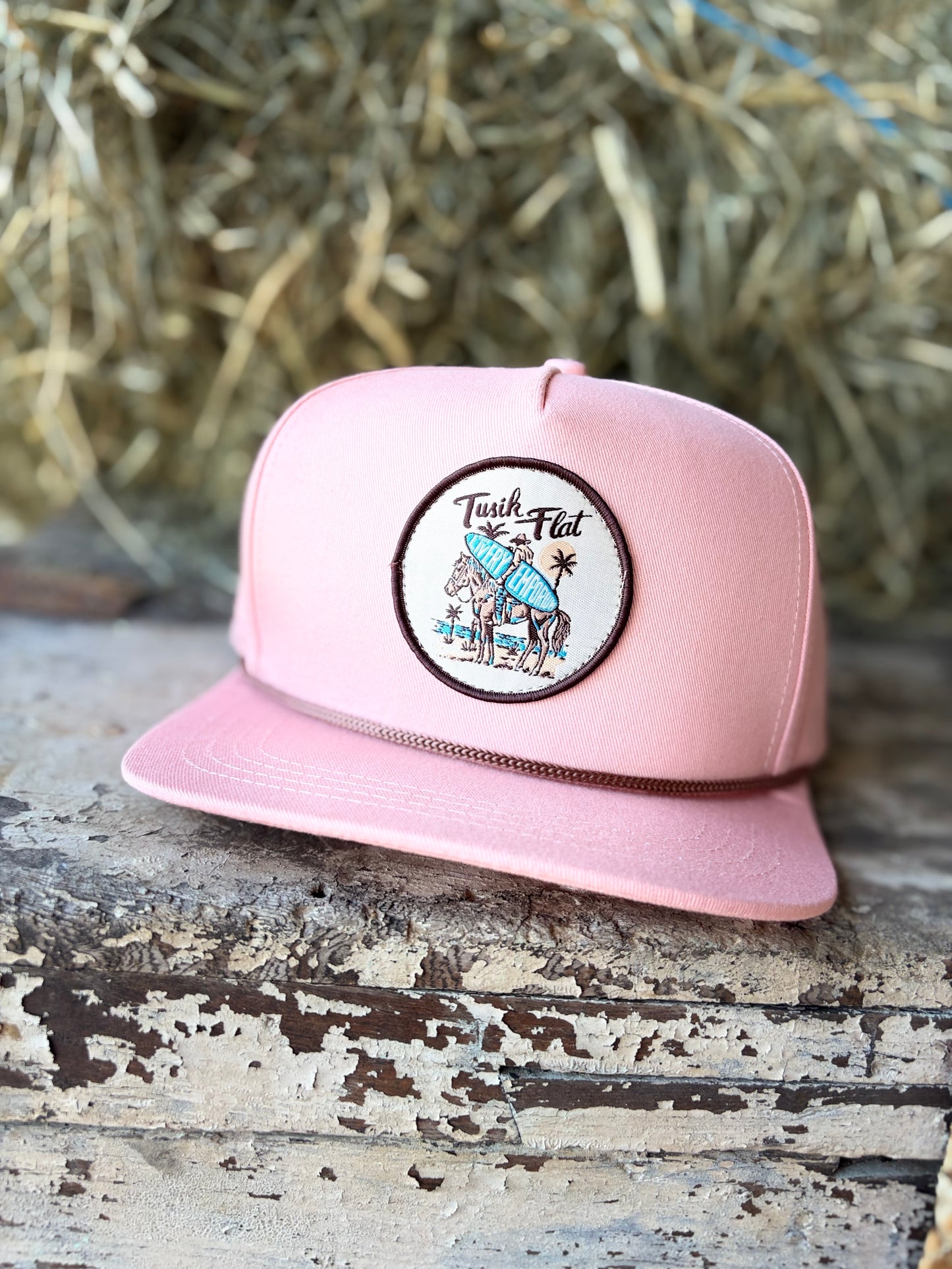 Berrys & Cream Flat Brim Cap