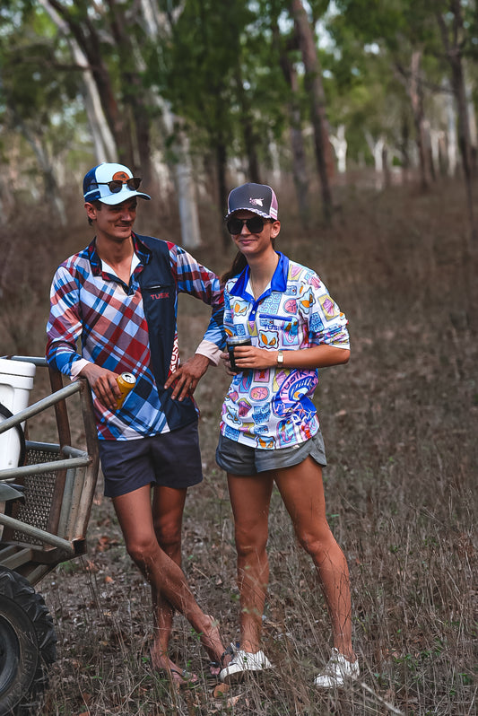 OG Tusik Ruggers Grey with Pink Logos