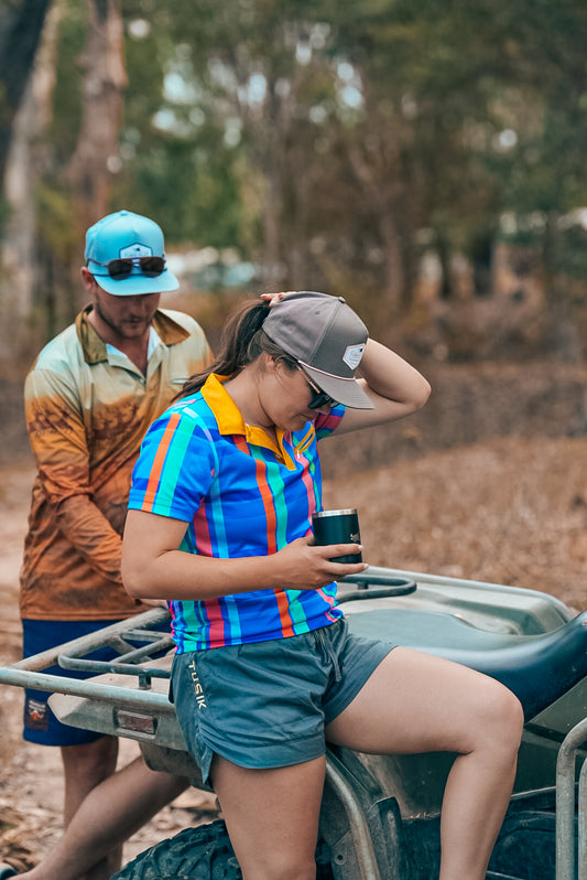 Check Blue Short Sleeve