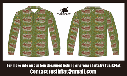 Putting A Bend In Christmas Fishing Shirt Tusik It’s Tradition