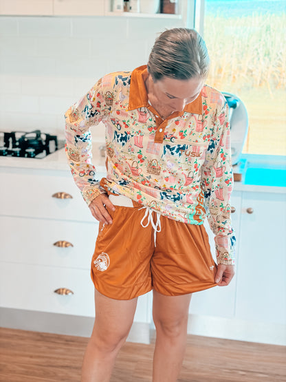 Yeeha Mema Brown Quick Dry Ruggers Homesteadin Collection