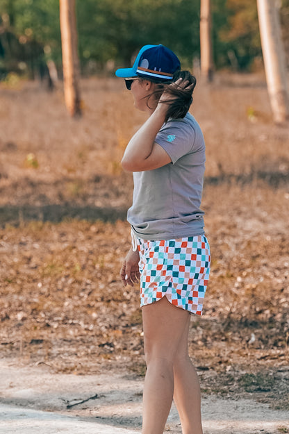 Check Multi Colour Christmas Quick Dry Tusik Rugger’s