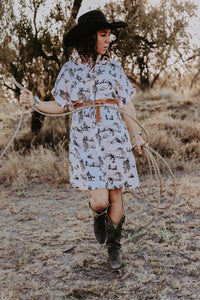 Button Shirt Dress + bonus 3 Scrunchies 1 Scarf