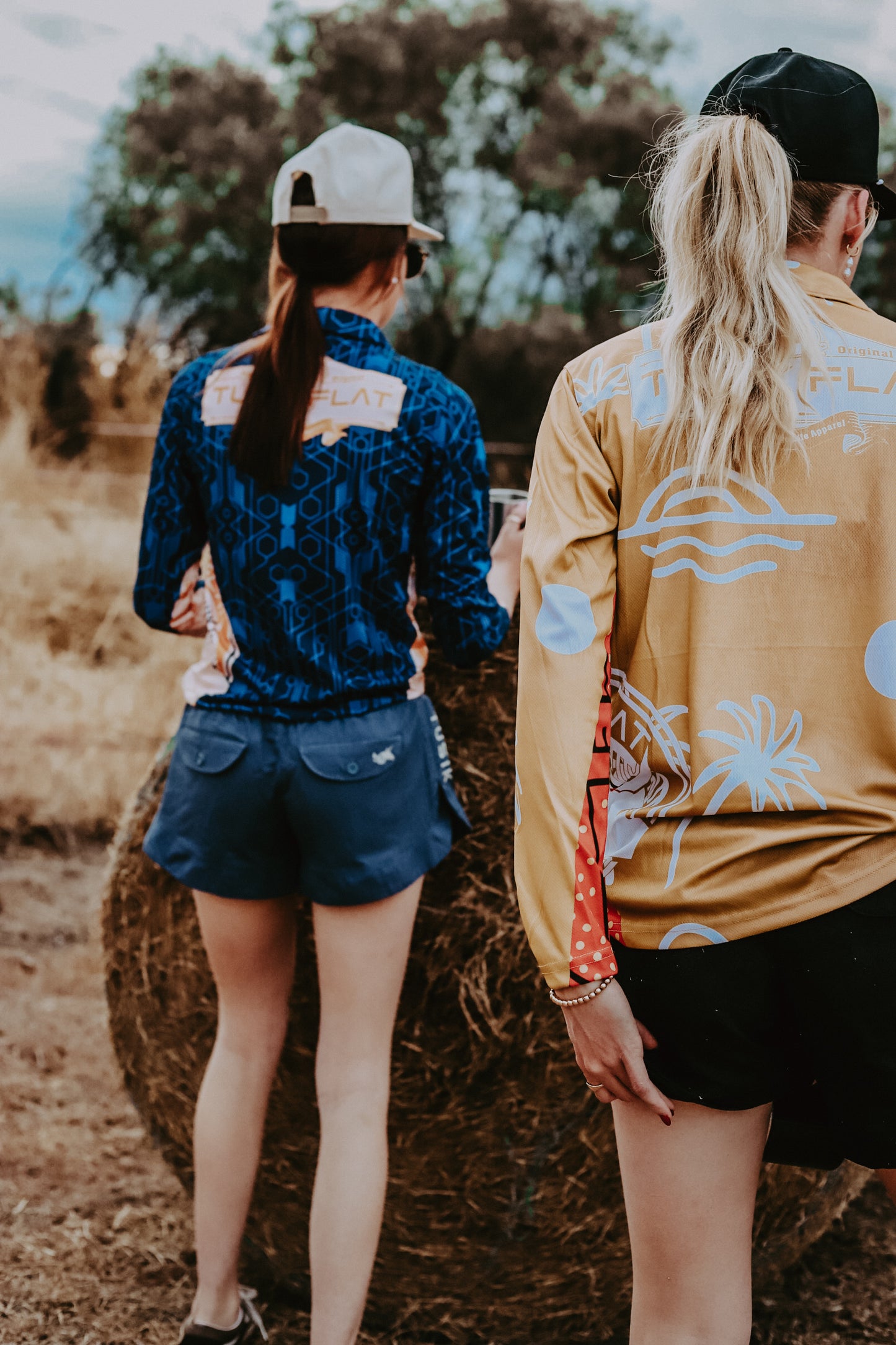 Goldy Palms Fishing Shirt
