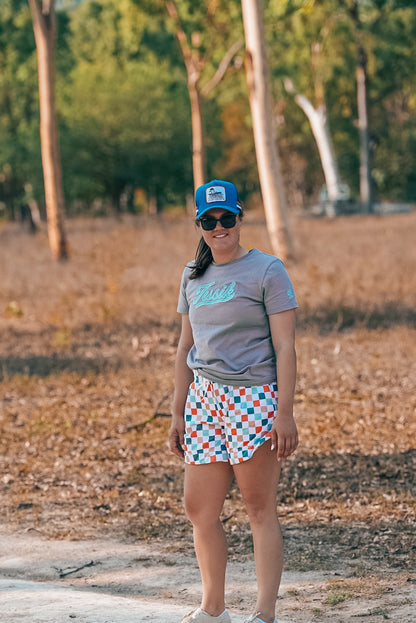 Check Multi Colour Christmas Quick Dry Tusik Rugger’s