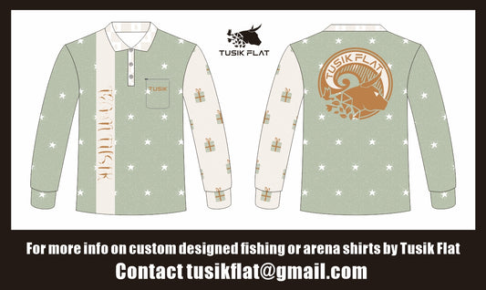 Sage Stars Christmas Preorder Fishing Shirt Tusik It’s Tradition