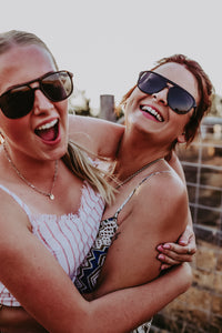 Stonker Sunnies - Top Gun - Brown