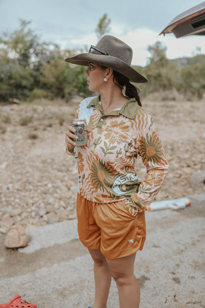 Desert Flower Fishing Shirt