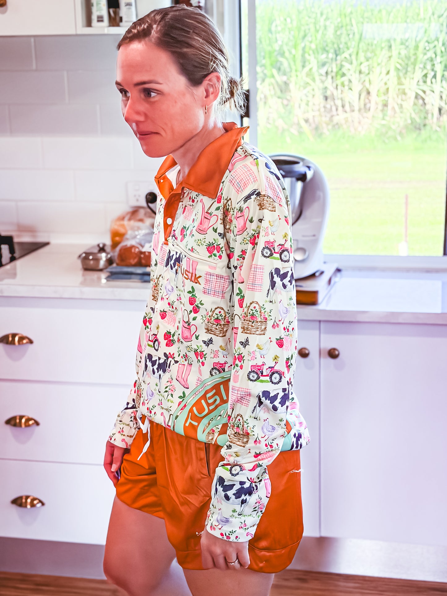 Farm House Milky Fishing Shirt