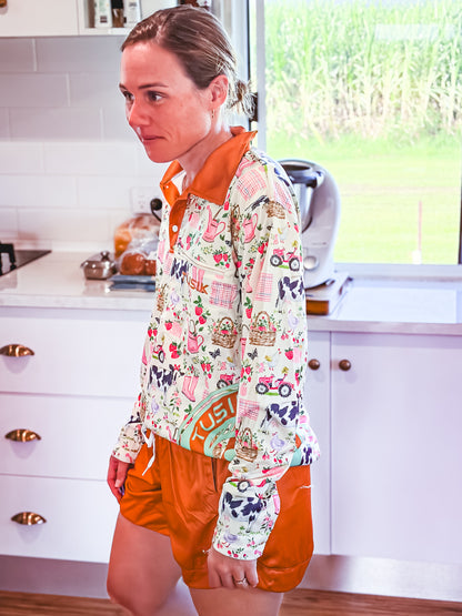 Farm House Milky Fishing Shirt