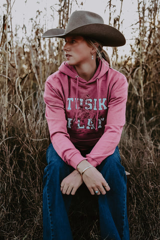 Get Broncy Hoodie - Rose
